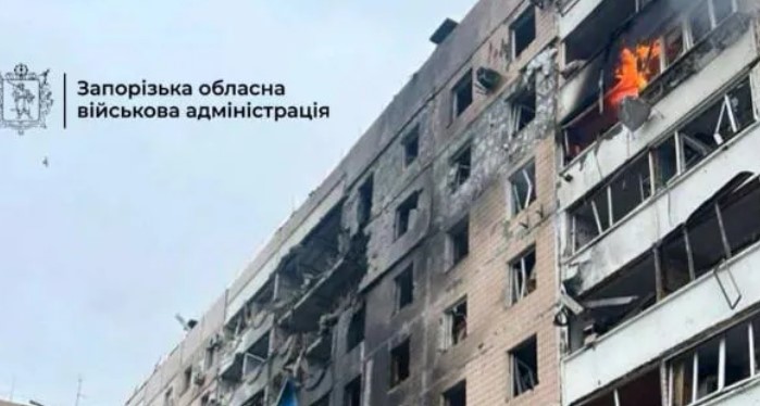 რუსებმა ზაპოროჟიეს დაარტყეს, დაშავდა 26 ადამიანი