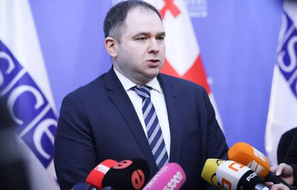 The Georgian delegation left the OSCE Parliamentary Assembly plenary session in protest